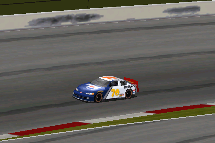 My winning car from the SOAR league’s Gateway race (above), and my throwback car for the Power Series All-Star Race (below).