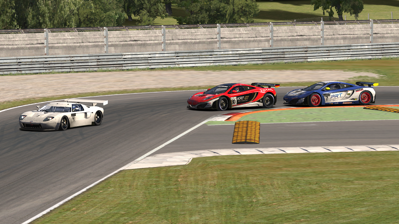 Back in the McLaren -- this time at Monza, and this time, with a clean race.